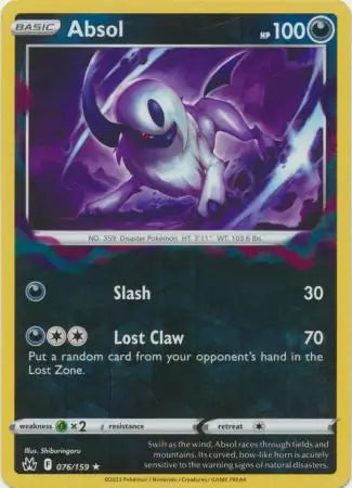 Absol 076/159 - Crown Zenith