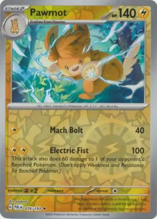 Pawmot 076/193 - Paldea Evolved