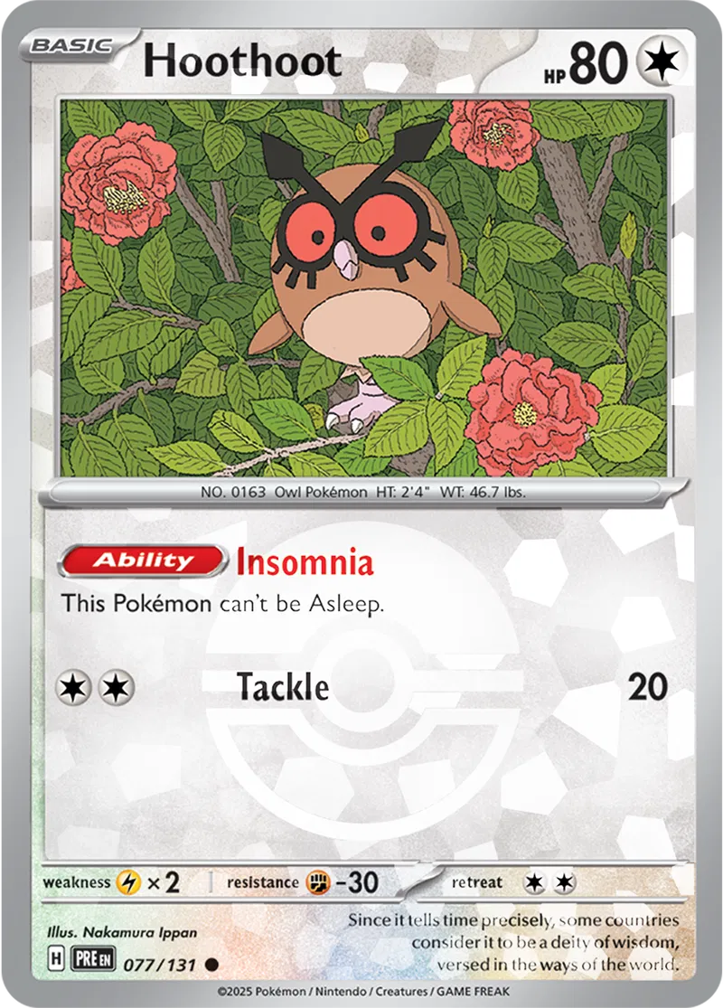 Hoothoot 077/131 - Prismatic Evolutions