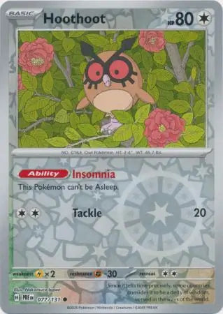 Hoothoot 077/131 - Prismatic Evolutions