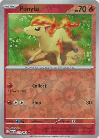 Ponyta 077/165 - Scarlet & Violet 151