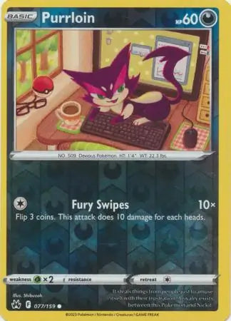 Purrloin 077/159 - Crown Zenith