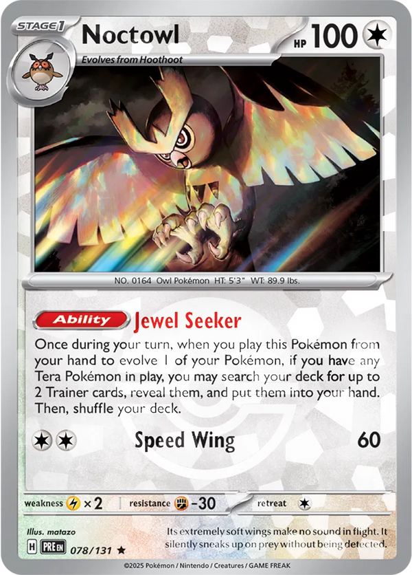 Noctowl 078/131 - Prismatic Evolutions