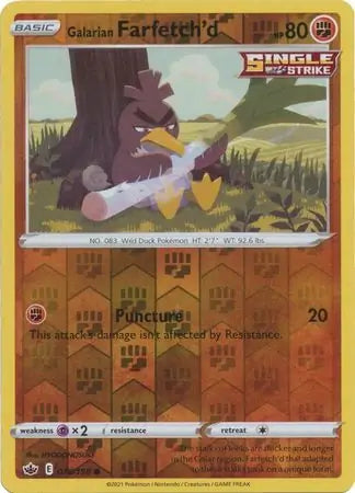 Galarian Farfetch'd 078/198 - Chilling Reign
