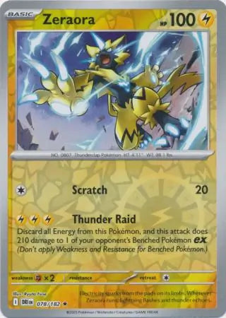 Zeraora 078/182 - Destined Rivals