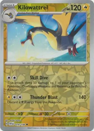 Kilowattrel 079/198 - Scarlet & Violet Base
