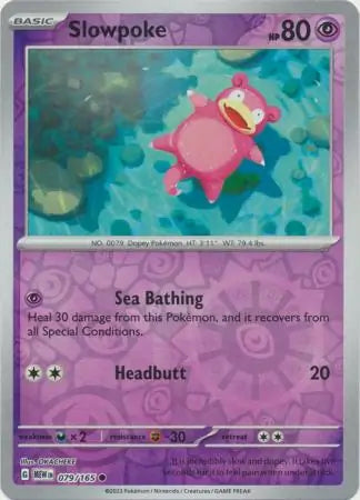 Slowpoke 079/165 - Scarlet & Violet 151