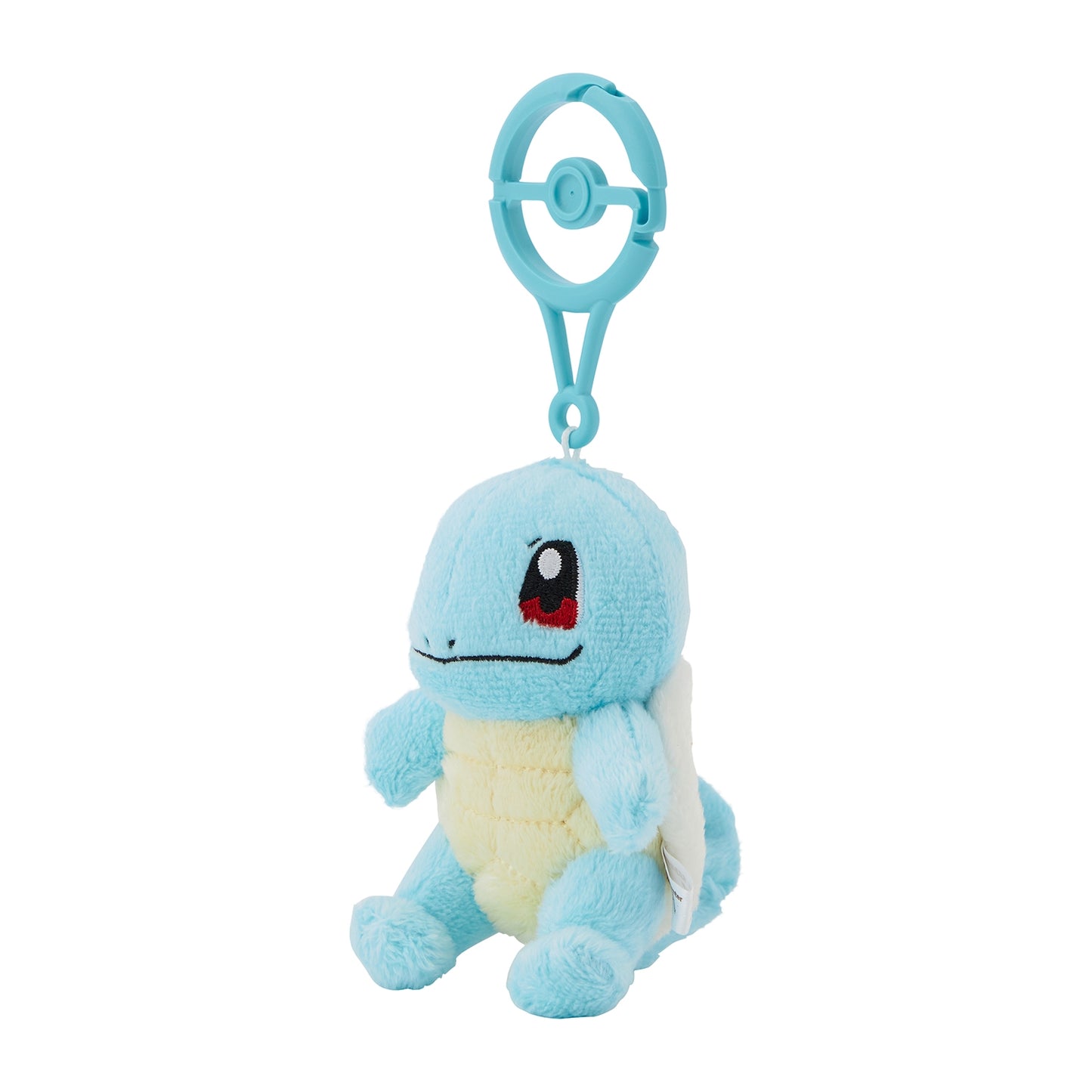 Mascot Plushie med karabinkrok – Squirtle