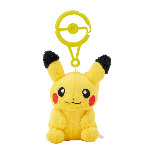 Mascot Plushie med karabinkrok – Pikachu