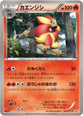 Pyroar Xy Promos 033 Xy P 033/XY-P