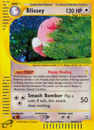 Blissey H6/H32 - Aquapolis