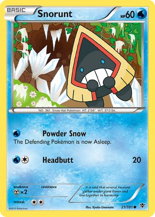 Snorunt 21/101 - Plasma Blast