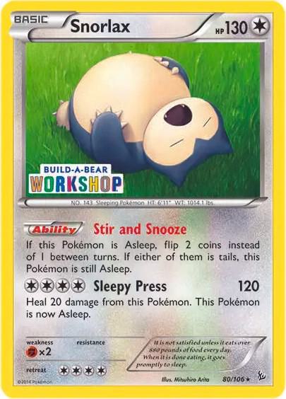 Snorlax Build Workshop Exclusive 80 - Miscellaneous Promos