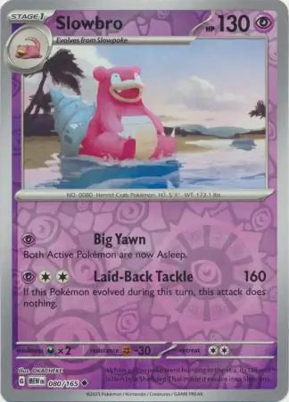 Slowbro 080/165 - Scarlet & Violet 151