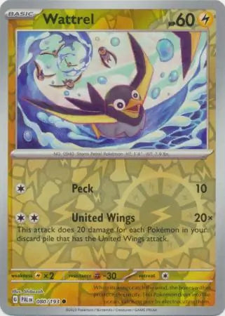 Wattrel 080/193 - Paldea Evolved