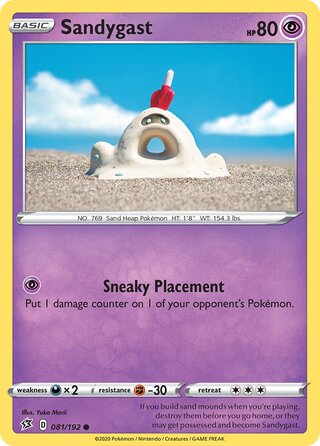 Sandygast 081/192 - Rebel Clash