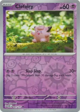 Clefairy 081/197 - Obsidian Flames