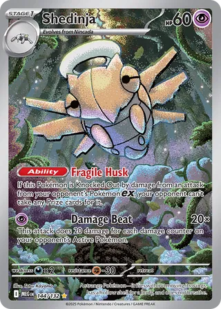 Shedinja 144/132 - Mega Evolution Base