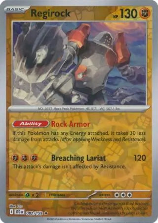 Regirock 082/159 - Journey Together
