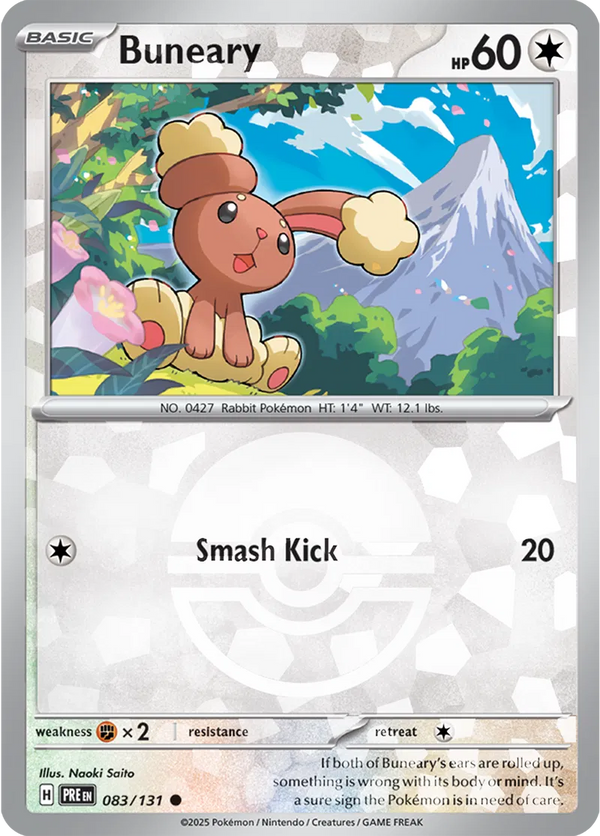 Buneary 083/131 - Prismatic Evolutions