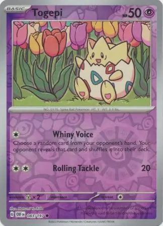 Togepi 083/197 - Obsidian Flames