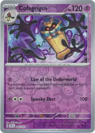 Cofagrigus 083/191 - Surging Sparks