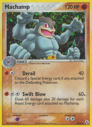 Machamp 9/92 - Legend Maker