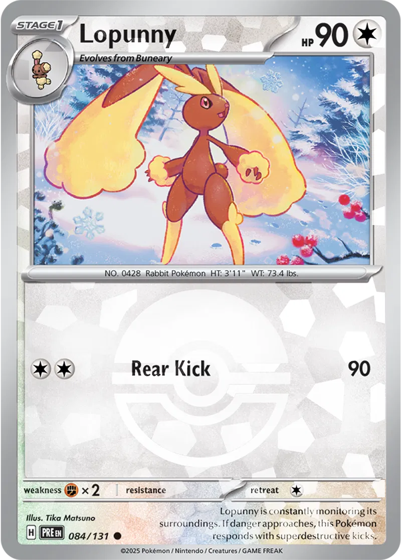 Lopunny 084/131 - Prismatic Evolutions