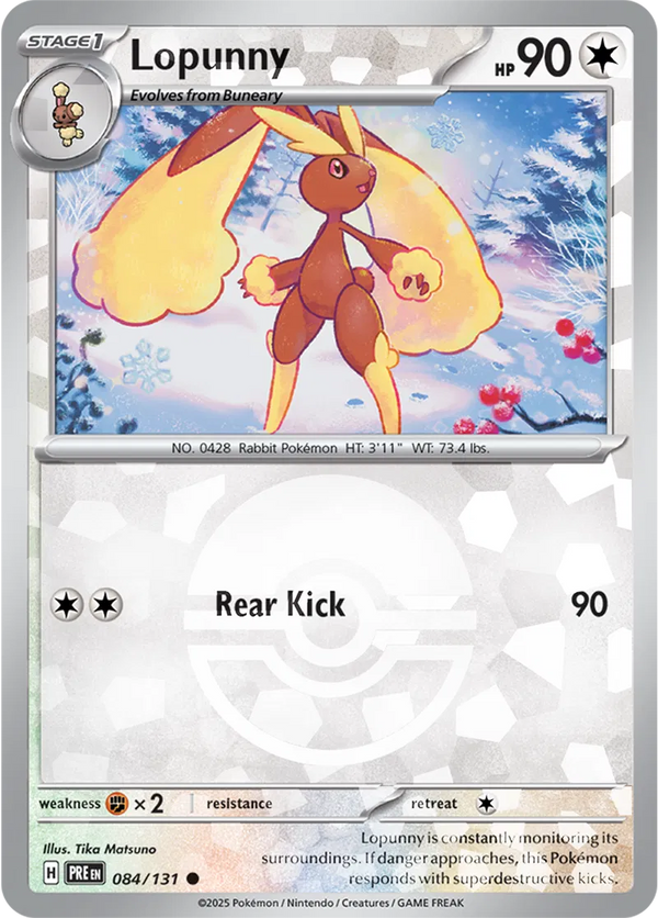 Lopunny 084/131 - Prismatic Evolutions