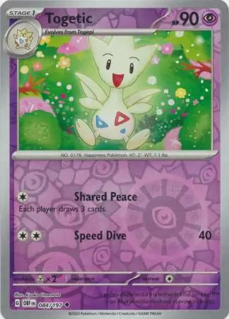 Togetic 084/197 - Obsidian Flames