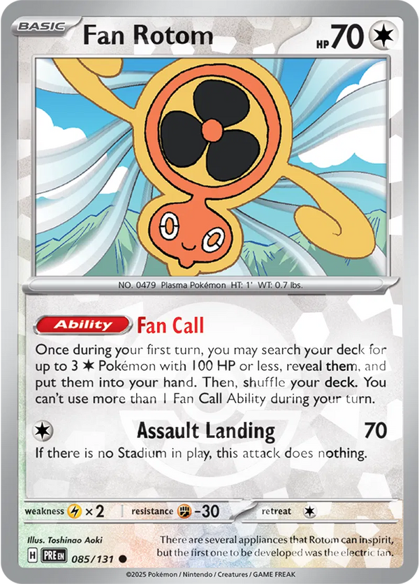 Fan Rotom 085/131 - Prismatic Evolutions