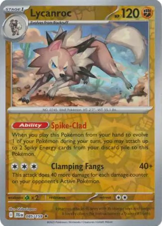 Lycanroc 085/159 - Journey Together