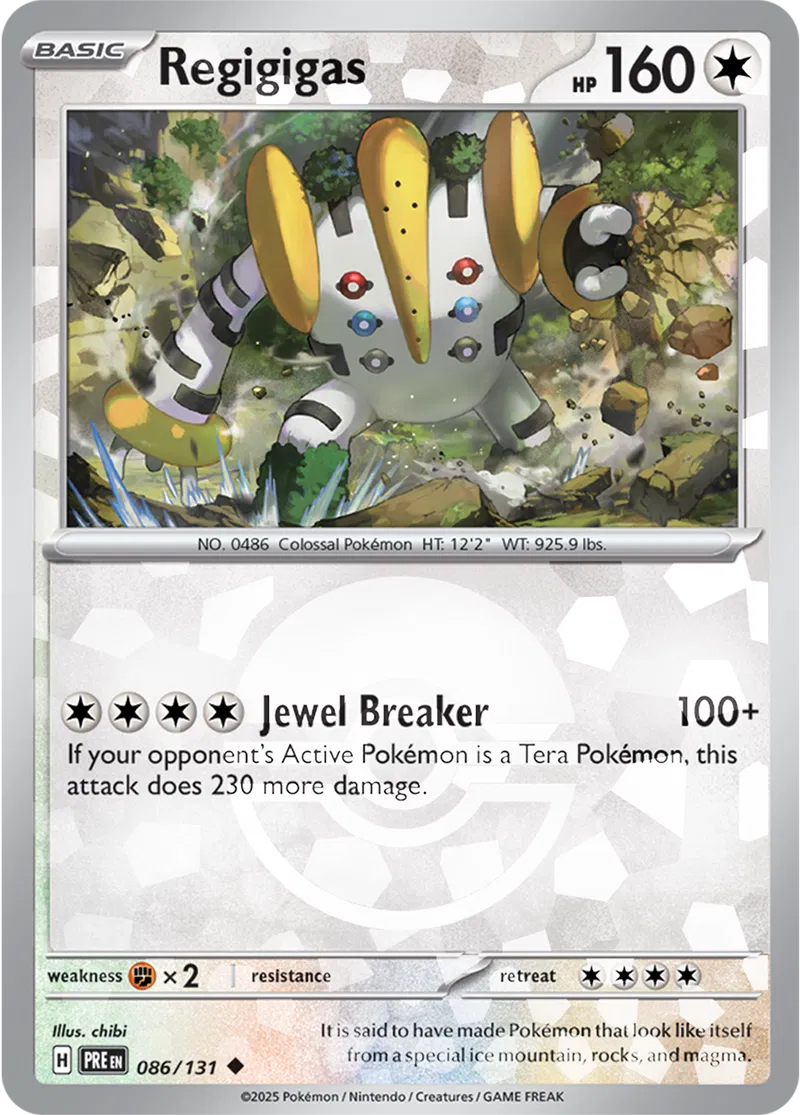 Regigigas 086/131 - Prismatic Evolutions