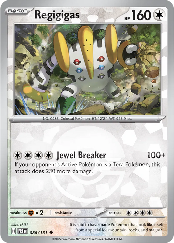 Regigigas 086/131 - Prismatic Evolutions