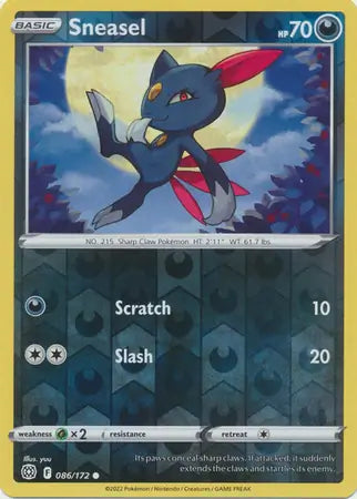 Sneasel 086/172 - Brilliant Stars