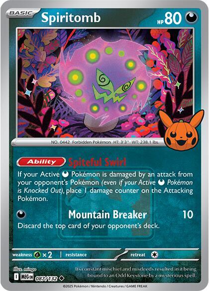 Spiritomb Pokeween 2025 87 - Miscellaneous Promos