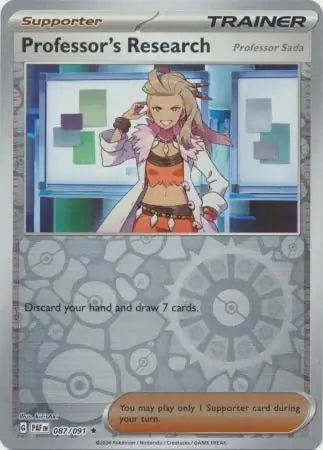 Professor's Research 087/091 - Paldean Fates