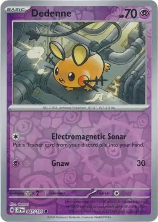 Dedenne 087/191 - Surging Sparks
