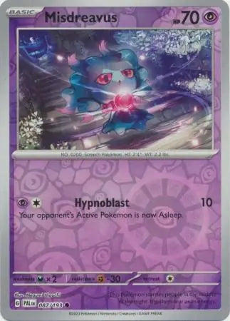 Misdreavus 087/193 - Paldea Evolved