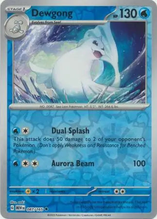 Dewgong 087/165 - Scarlet & Violet 151