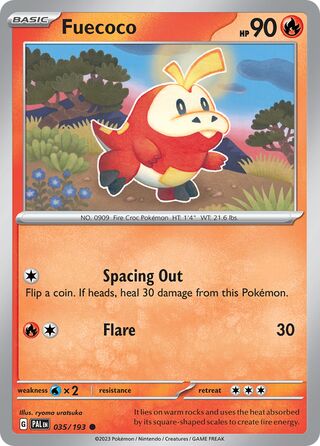 Fuecoco 035/193 - Paldea Evolved