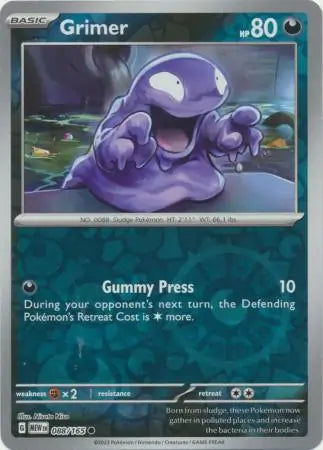 Grimer 088/165 - Scarlet & Violet 151