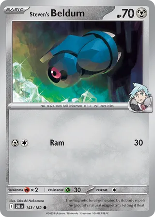 Steven's Beldum 143/182 - Destined Rivals