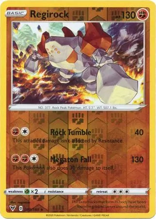 Regirock 089/185 - Vivid Voltage