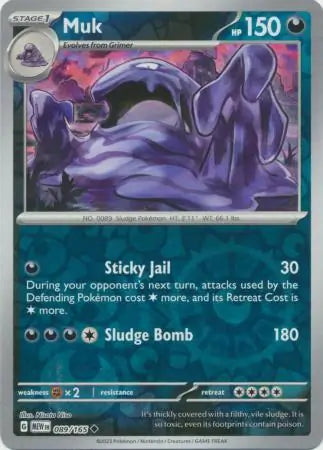 Muk 089/165 - Scarlet & Violet 151