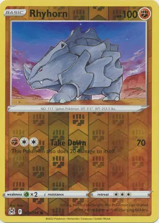 Rhyhorn 089/196 - Lost Origin