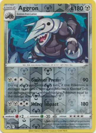 Aggron 089/159 - Crown Zenith