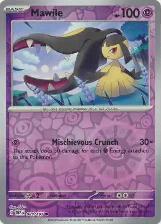 Mawile 089/197 - Obsidian Flames