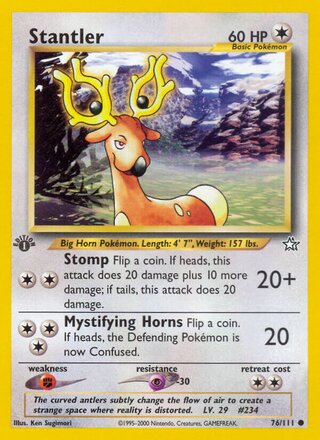 Stantler 76/111 - Neo Genesis