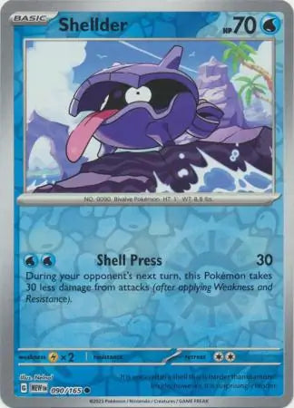 Shellder 090/165 - Scarlet & Violet 151